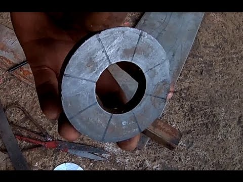 Easy way of cutting magnets.