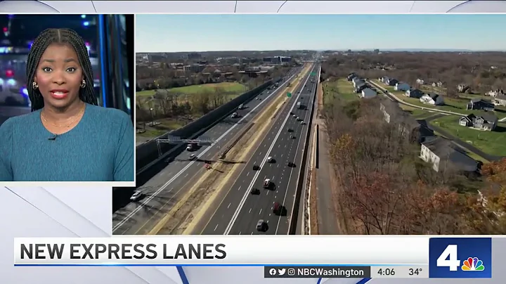 Final Eastbound Stretch of I-66 Express Lanes Opening | NBC4 Washington