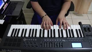 Video thumbnail of "A Una Voz / With One Voice - New Wine | Piano"