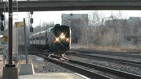 VIA Train 61 Westbound April 6, 2022