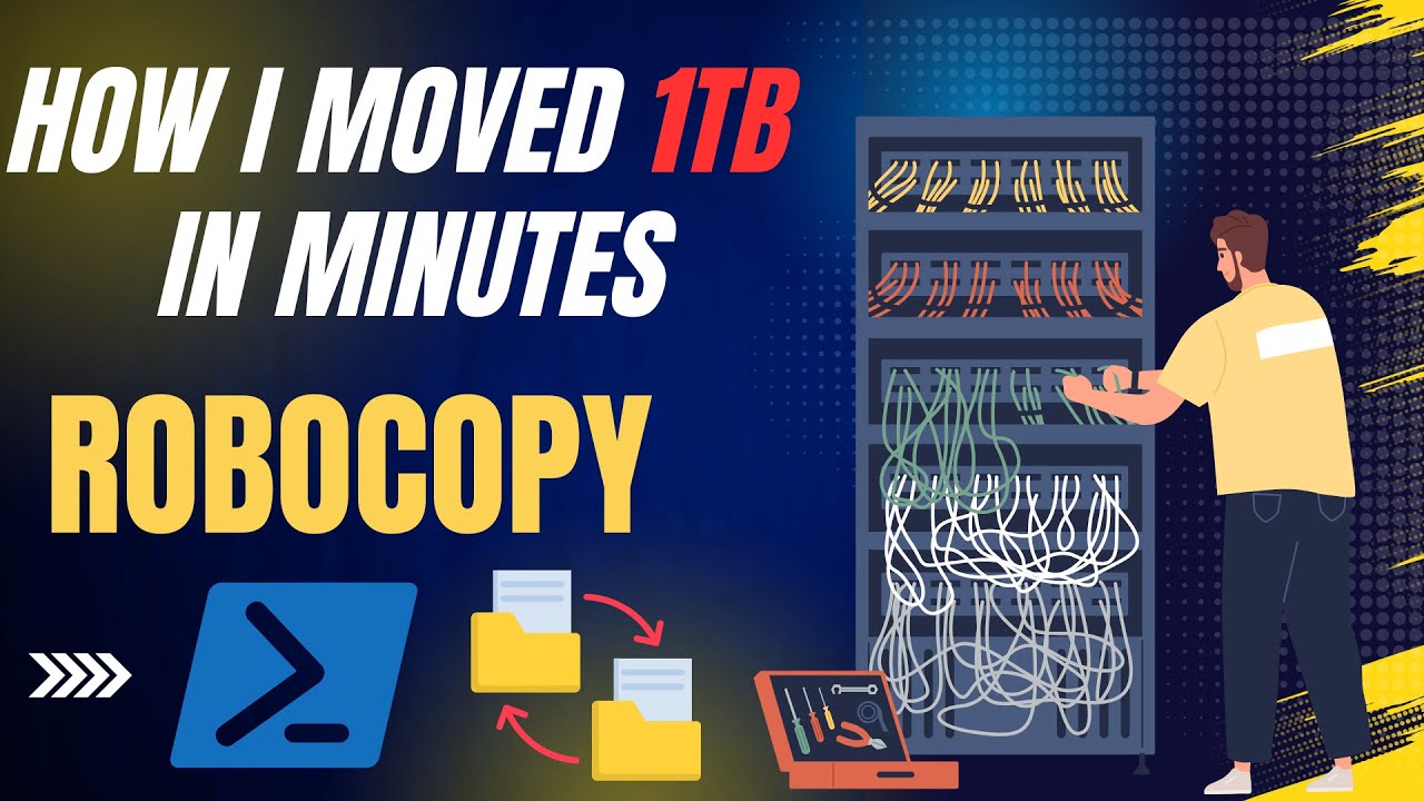 Robocopy vs Traditional File Transfer | Speed Test - YouTube