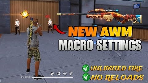 HOW TO USE DOUBLE SNIPER LIKE B2K AND LOREM IN PC | HOW TO USE SNIPER MACRO IN BLUESTACKS