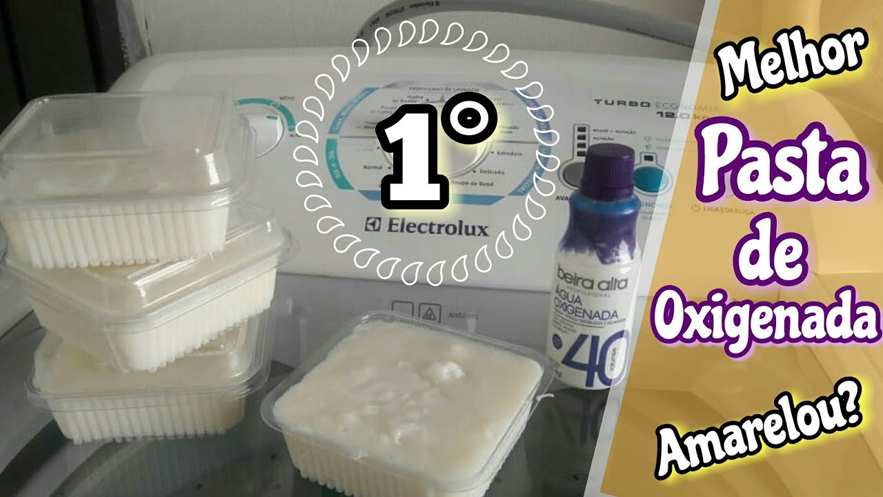 🔥DEIXE TUDO BRANCO COM A PASTA PURA OXIGENADA🔥