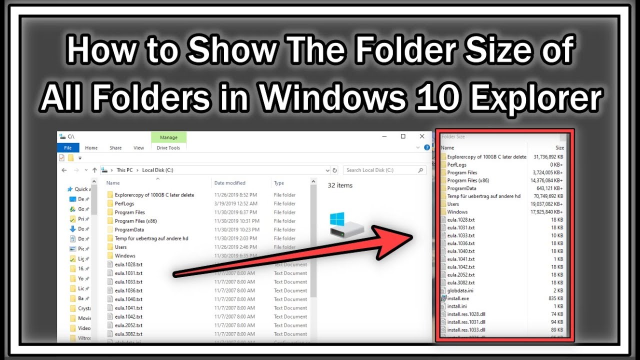 compare folders windows 10