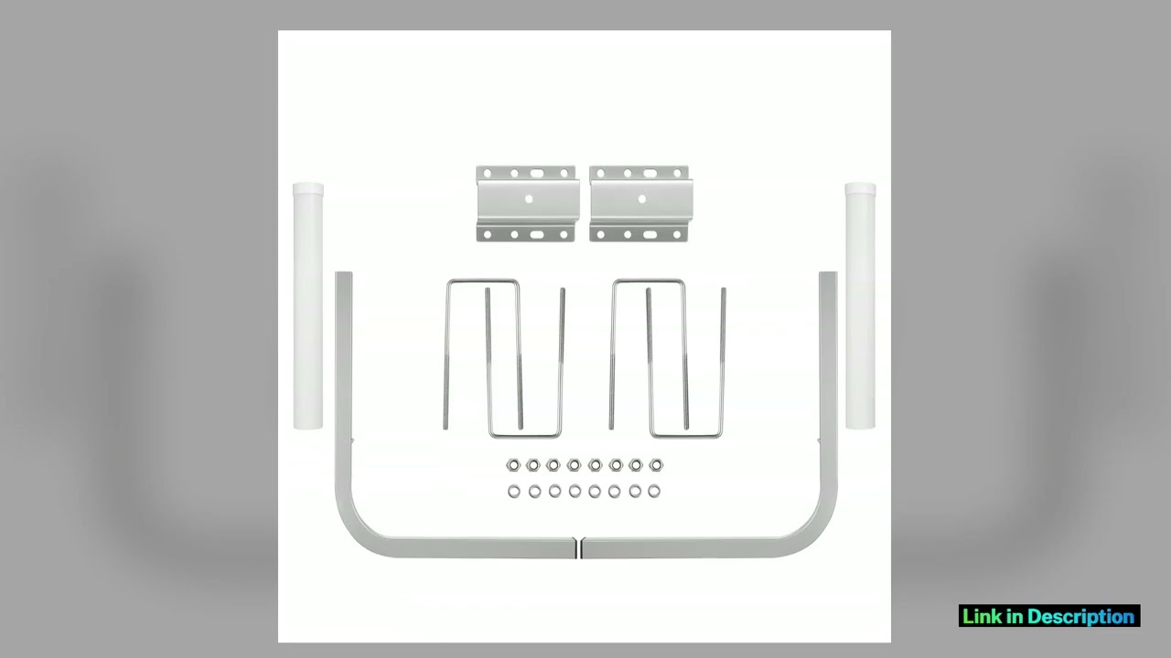 SucceBuy Boat Trailer Guideons 22404860 Steel Trailer Post w 2PCS PVC Tube Covers Boat Accessories
