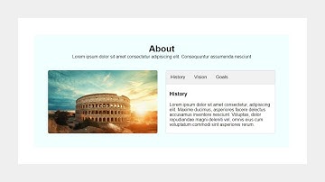 Create Tabs With HTML, CSS, & JavaScript