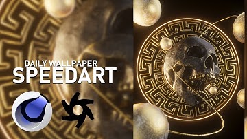 Skull render I Everyday/Daily render I Cinema4D and Octane render Speedart I Damongraphics
