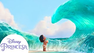 Momentos mágicos do oceano | #Moana | Disney Princesa