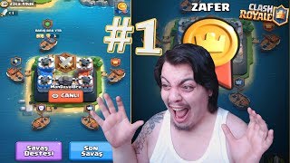 ÜST KOMŞU!! İLK SAVAŞ GÜNÜMÜZ (2 DE 2) Clash Royale