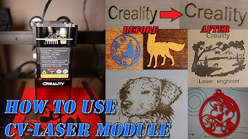 How to Use Creality CV Laser Module - Setup, Slicing