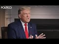 Trump posts '60 Minutes' interview he cut short after questions on health care, Whitmer