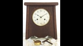 Vintage Original Kienzle Mantel Clock Retro Style Item - Adelaide Clocks