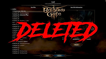 Why I Deleted Baldur