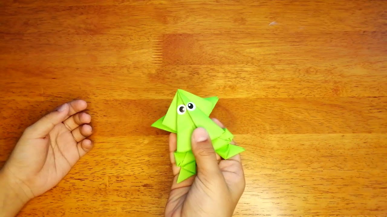Origami Frog YouTube