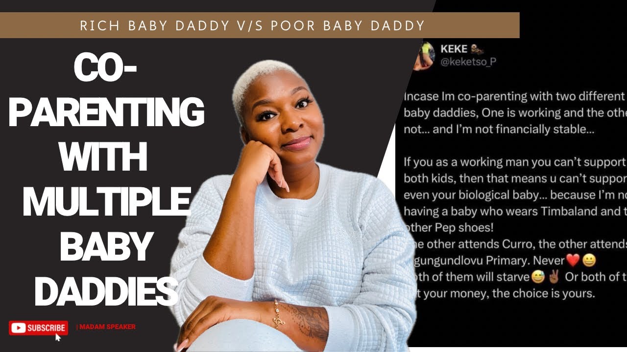 Must Rich baby daddy take care of both kids ?