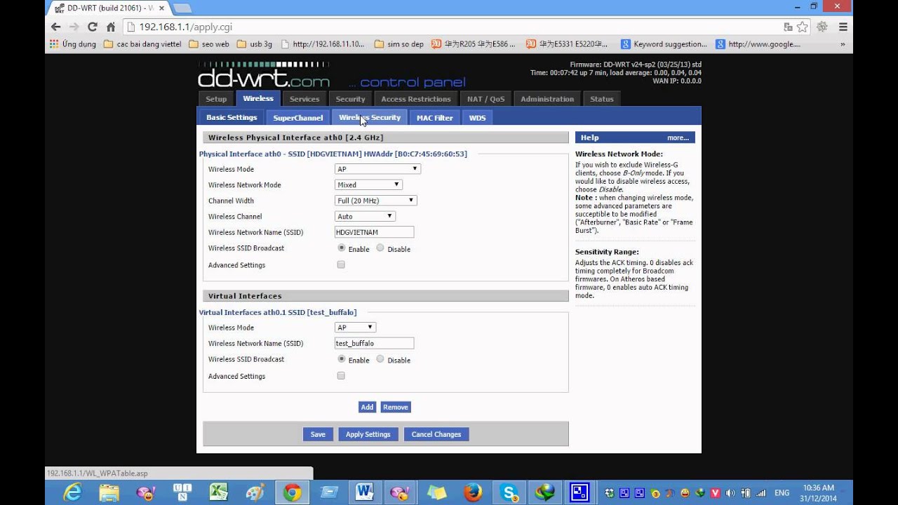 Hướng Dẫn Update Firmware Dd Wrt Va Cai đặt Repeater Của Buffalo G300nv2 Youtube Hướng Dẫn Update Firmware Dd Wrt Va Cai đặt Repeater Của Buffalo G300nv2 Youtube