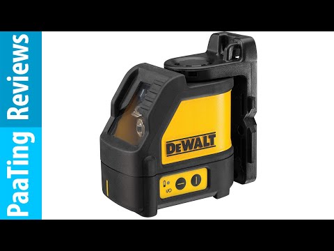 DeWalt DW088K-XJ Red Self-Levelling Cross-Line Laser Level - Screwfix