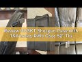Review UDSKT Shotgun Case with TSA locks, Rifle Case 52" Thick Padding, Gun Cases with Lockable Zipp
