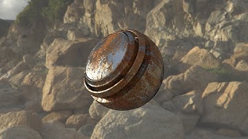 03   Creating a PBR Texture Set using Renderman for Blender