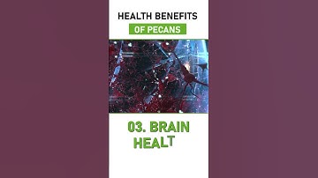 Top 5 health benefits of pecans #shortsvideo #pecans