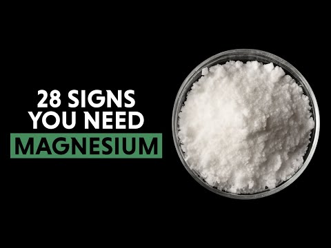 Magnesium Deficiency: 28 Key Symptoms You Shouldn't Ignore
