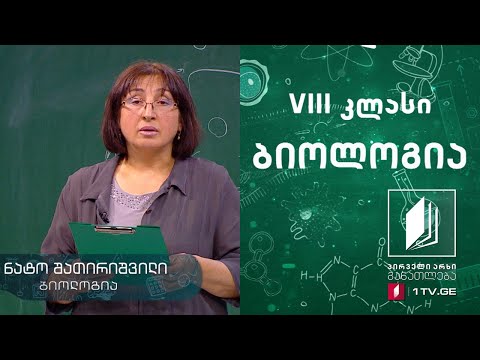 ბიოლოგია, VIII კლასი - გამომყოფ ორგანოთა სისტემა #ტელესკოლა