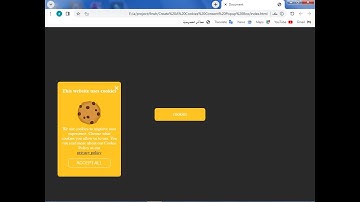 Create A Cookies Consent Popup Box Using HTML - CSS - JavaScript