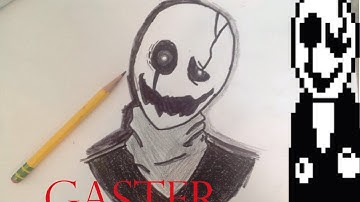 UNDERTALE-Dibujando a W.D Gaster/Drawing W.D Gaster