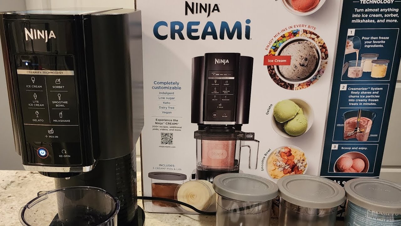 Ninja Creami Breeze comparison with Deluxe #ninjacreami #ninjakitchen , ninja  creami