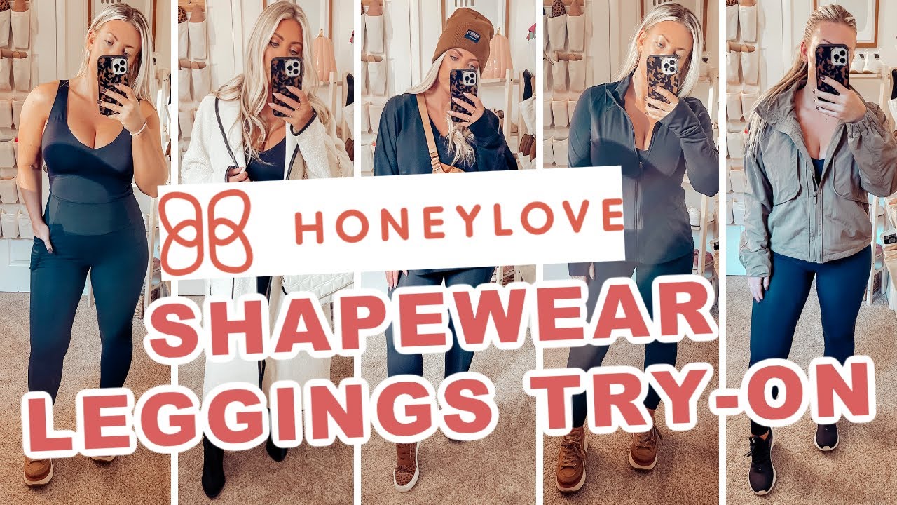 NEW HONEYLOVE LEGGINGS  TRY-ON/Review & 5 Outfit Ideas 