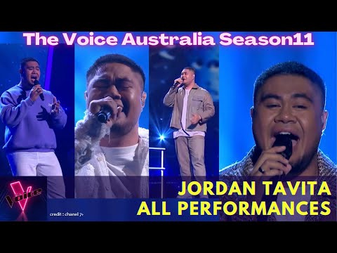 All Jordan Tavita's Performances - The Voice Australia Season 11