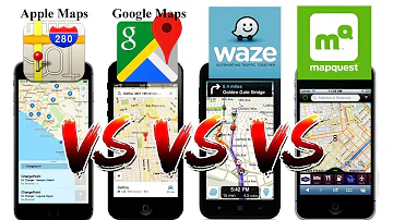Waze vs Google Maps vs Apple Maps vs Mapquest!