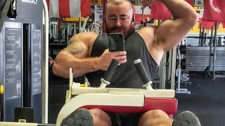 Onlyfans.com/BeefBeast 18+ NSFW Musclebear Bear Hairy Beef Flex Pose Gym Fit Hot Sexy Gay Bull Arms