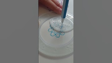 #shorts Easy Spirograph Design#shorts #shortsvideo #youtubeshorts #ytshorts #art #design #drawing