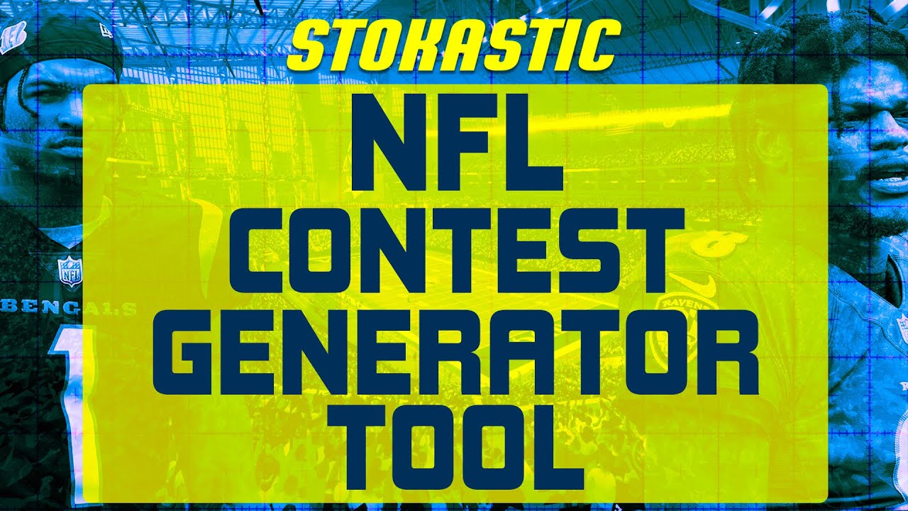 How To Use The Stokastic NFL DFS Contest Generator Tool