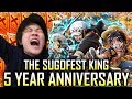 ONE SUGOFEST KING | 5 YEAR ANNIVERSARY LUFFY X LAW PULLS | One Piece Treasure Cruise | ワンピース (トレクル)