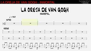 LA OREJA DE VAN GOGH - Inmortal [DRUMLESS BACKING TRACK + SCORE]