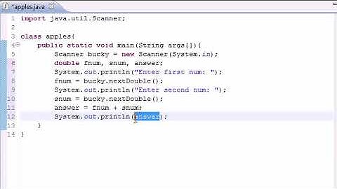 Java Programming Tutorial   7   Building a Basic Calculator