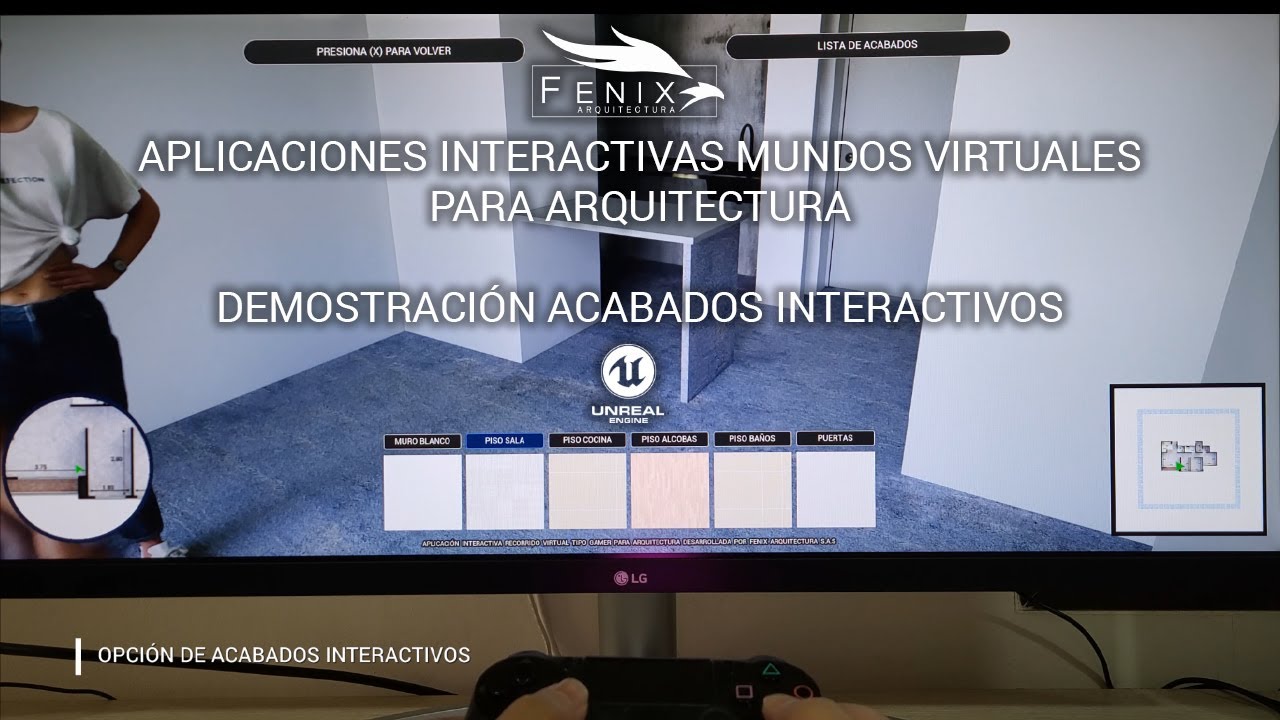 TOUR VIRTUAL INTERACTIVO MUNDOS VIRTUALES PARA ARQUITECTURA / ACABADOS ...