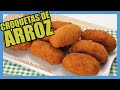 🥇 Croquetas de arroz y queso 🥗 ¡Muy Fáciles y Sabrosas!