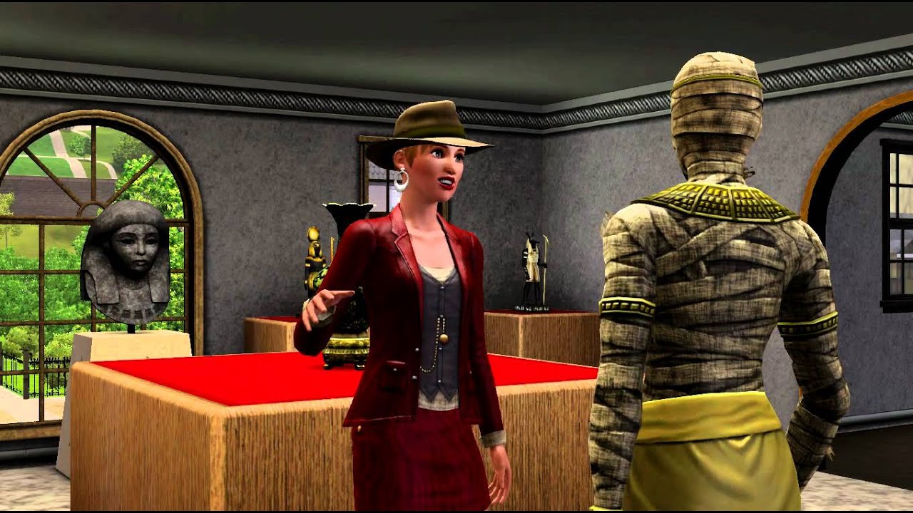 симс 3 париж