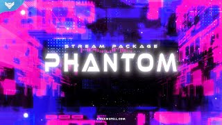 Phantom Stream Overlay Package by StreamSpell