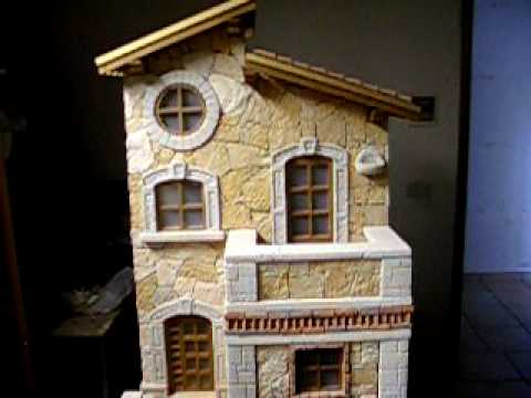 Casetta in miniatura da giardino in fase di costruzione parte 1 ... Come costruire una casa in miniatura