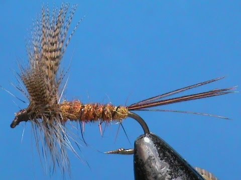 Fly Tying a March Brown with Jim Misiura - YouTube