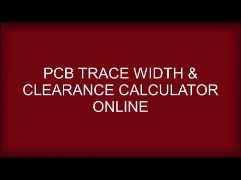 Pcb Trace Width