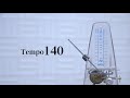メトロノーム練習用テンポ140 メトロノーム練習用テンポ140