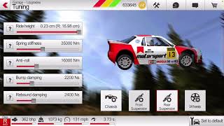 Rush Rally 3 Car tuning explained screenshot 4