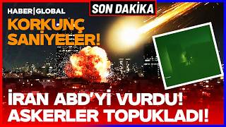 ABD ASKERLERİ İRAN FÜZESİNDEN BÖYLE KAÇTI! Tahran Trump'a Tokadı İndirdi!