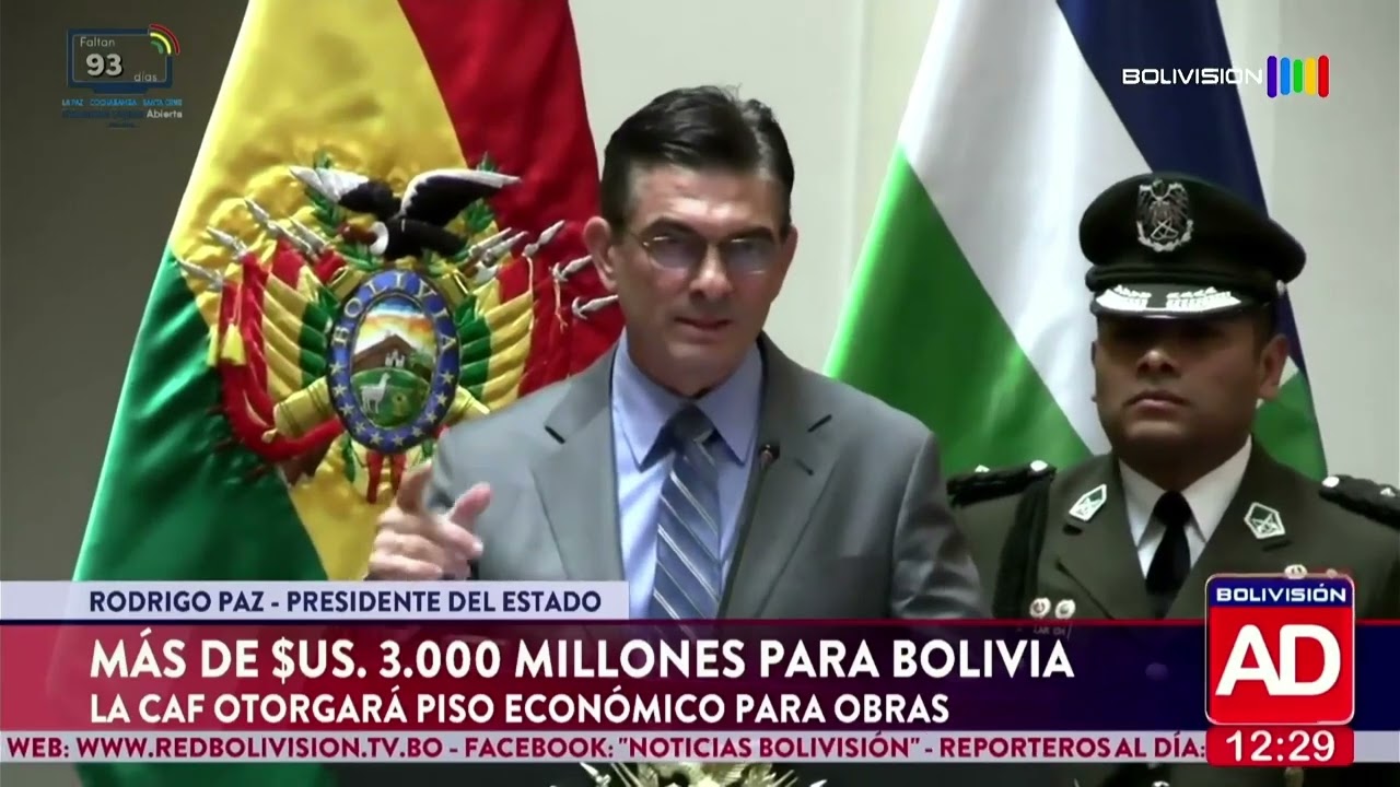 La CAF destinará más de $us 3.000 millones para el país en proyectos estratégicos