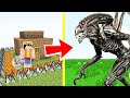 ЧУЖОЙ ПРОТИВ НУБ В МАЙНКРАФТ ! НУБИК И ШАРПЕЙ ТРОЛИНГ ЛОВУШКА Minecraft